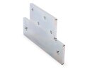 Adapter plate 40x40 to 20x80 5mm galvanized steel (MEA7601AP)
