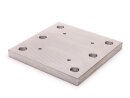 Adapter plate for Spinogy X22 HF spindle to EMS163Pro-CNC...