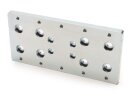 Platte für Schlitten auf EMS1630Pro 200x96, 10mm Stahl galvanisch verzinkt