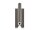 drylin® supported aluminum shafts, solid shaft, AWMU-30, 2.69kg/m, cut 50-3000mm