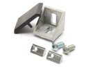 Aluminum die-cast angle 40x40 I-type slot 8 incl. cover...