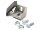 Angle die-cast aluminum 45x45 B-type slot 10 incl. cover cap and fastening kit PU = 10 pieces