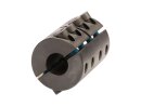 Shell coupling divided d=40 without groove Material steel: 1.0503 / 1.0718