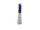 Carbide end mill for steel HRC65 with 4 cutting edges D4X50XD4