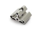 Angle element 40 I-type groove 8 for 45 degree truss nodes
