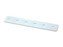 Connector plate I-type groove 5, 20x120mm, steel 2mm galvanized