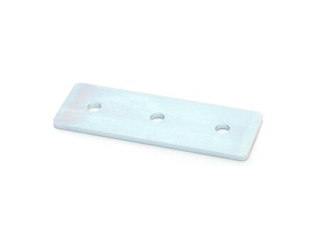 Connector plate I-type groove 6, 30x90mm, steel 3mm galvanized
