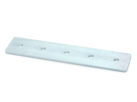 Connector plate I-type groove 6, 30x150mm, steel 3mm galvanized