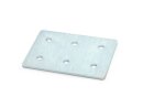 Connector plate I-type groove 6, 60x90mm, steel 3mm...