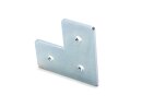 Connector plate I-type groove 6, L - 30x60x60mm, steel...