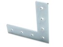 Connector plate I-type groove 6, L - 30x120x120mm, steel 3mm galvanized