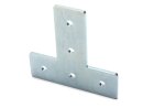 Connector plate I-type groove 6, T - 30x90x90mm, steel 3mm galvanized