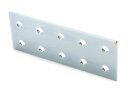 Connector plate B-type groove 6, 40x100mm, steel 2mm...