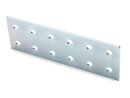 Connector plate B-type groove 6, 40x120mm, steel 2mm galvanized