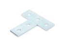 Connector plate B-type groove 6, T - 20x60x60mm, steel...