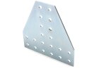 Connector plate B-type groove 6, TD - 40x120x120mm, steel 2mm galvanized
