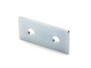 Connector plate B-type groove 8, 30x60mm, steel 3mm galvanized