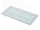 Connector plate B-type groove 8, 60x120mm, steel 3mm...