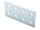 Connector plate B-type groove 8, 60x120mm, steel 3mm galvanized