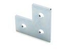 Connector plate B-type slot 8, L - 30x60x60mm, steel 3mm galvanized