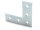 Connector plate B-type groove 8, L - 30x90x90mm, steel 3mm galvanized