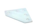 Connector plate B-type groove 8, LD - 30x90x90mm, steel 3mm galvanized