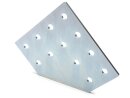 Connector plate B-type groove 8, LD - 60x120x120mm, steel...