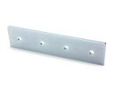 Connector plate B-type groove 10, 45x180mm, steel 5mm galvanized