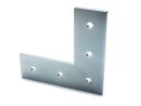 Connector plate B-type groove 10, L - 45x135x135mm, steel 5mm galvanized