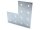 Connector plate B-type groove 10, L - 90x180x180mm, steel 5mm galvanized
