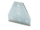 Connector plate B-type groove 10, TD - 45x135x135mm, steel 5mm galvanized