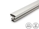 Profilé aluminium R40/80 30° type I rainure 8, 8,98kg/m, coupe 50-6000mm