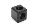 Cube connector 2D 40 I-type slot 8 without cover caps,...