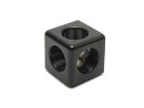 Cube connector 3D 40 I-type slot 8 without cover caps,...