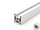 Perfil de diseño/perfil de aluminio 30x30L - 3 ranuras ocultas - ranura tipo B 8 - longitud de barra 3 metros - recubrimiento en polvo disponible en varios colores