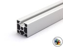 Perfil de diseño / perfil de aluminio 45x45L - 2N-180° - ranura tipo B 10 (ligera) - longitud de barra 3 metros - recubrimiento en polvo disponible en varios colores