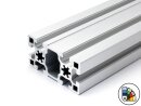 Aluminiumprofil 45x90S B-Typ Nut 10 (schwer) - Stablänge 3 Meter - Pulverbeschichtung in verschiedenen Farben wählbar