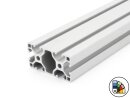Perfil de aluminio 30x60L tipo I ranura 6 (ligero) - longitud de barra 3 metros - recubrimiento en polvo disponible en varios colores