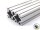Perfil de aluminio 80x160S ranura tipo I 8 (pesado) - longitud de barra 3 metros - recubrimiento en polvo disponible en varios colores