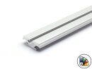 Aluminiumprofil 20x55S Plattenverbindungsprofil I-Typ Nut 8 (schwer) - Stablänge 3 Meter - Pulverbeschichtung in verschiedenen Farben wählbar