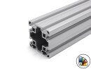 Aluminum profile 80x80L B-type groove 10 (light) - bar...