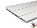 Aluminium profielplank I-type groef 8/320mm - staaflengte 3 meter - poedercoating verkrijgbaar in diverse kleuren