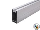 Solar profile - mounting rail 80x40 with two grooves...