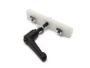 Smooth glider B-type groove 6 B with clamping lever M5x32