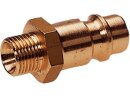 Barbed fitting made of brass with an internal thread for coupling sockets nominal size 7.2 / 7.8 G1 / 8i