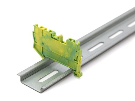Protective conductor terminal block - ST 1,5-TWIN-PE