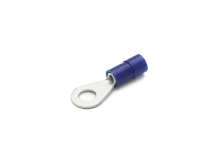 Ring terminal insulated M4 blue 1.5-2.5 mm², PA insulation, 100 pieces