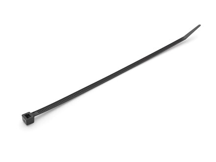 Cable tie 98 x 2.5 mm black polyamide 6.6, UL 94 V2, RoHS compliant, 100 pieces