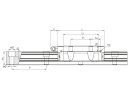 Lineair slede ARC 30 FN flensmodel, opties kunnen worden geselecteerd
