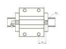 Linear cart ARC 15 FS flange model, selected options: Z S C N V0